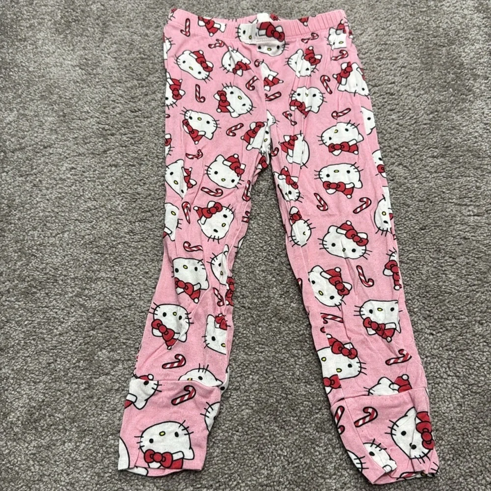 Posh Peanut Hello Kitty Candy Cane Pajamas